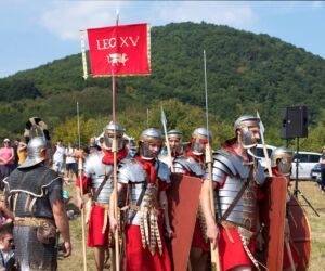 Rímski legionári zo Sarusu - LEG XV Rímska légia - šermiari Sarus Prešov