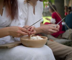 Dobová kuchyňa v tábore Dobová kuchyňa - stredoveký tábor