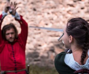 Šermiarsky duel Šermiari Sarus Prešov - šermiarsky duel